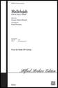 Hallelujah Three-Part Mixed choral sheet music cover